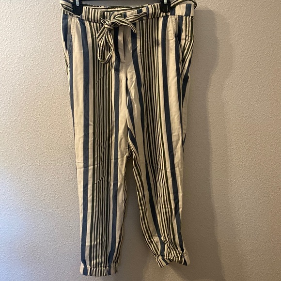 Ann Taylor Loft striped pants size 4 - Picture 1 of 4